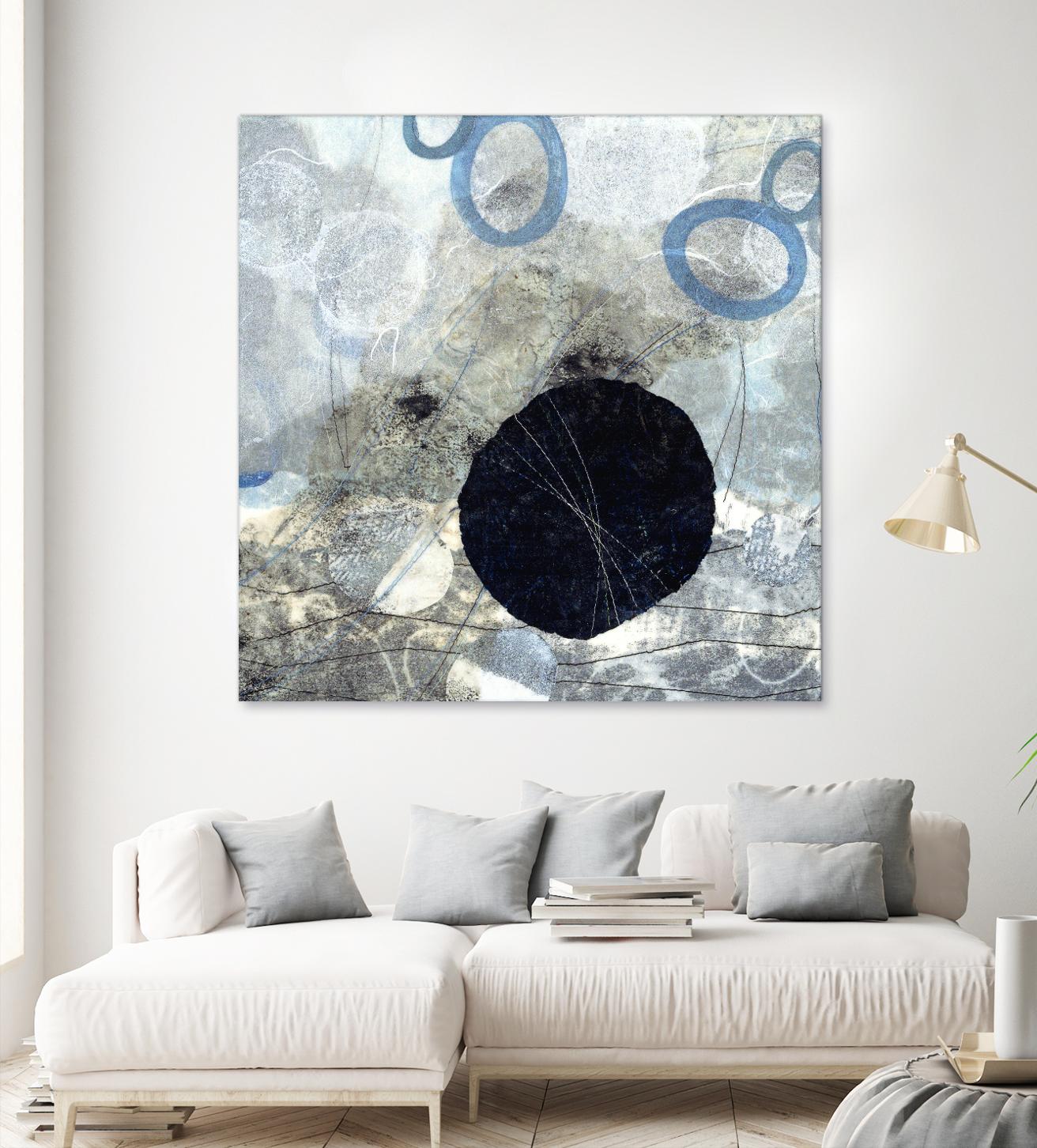 Pathways II: Crash by David Owen Hastings on GIANT ART - blue abstract