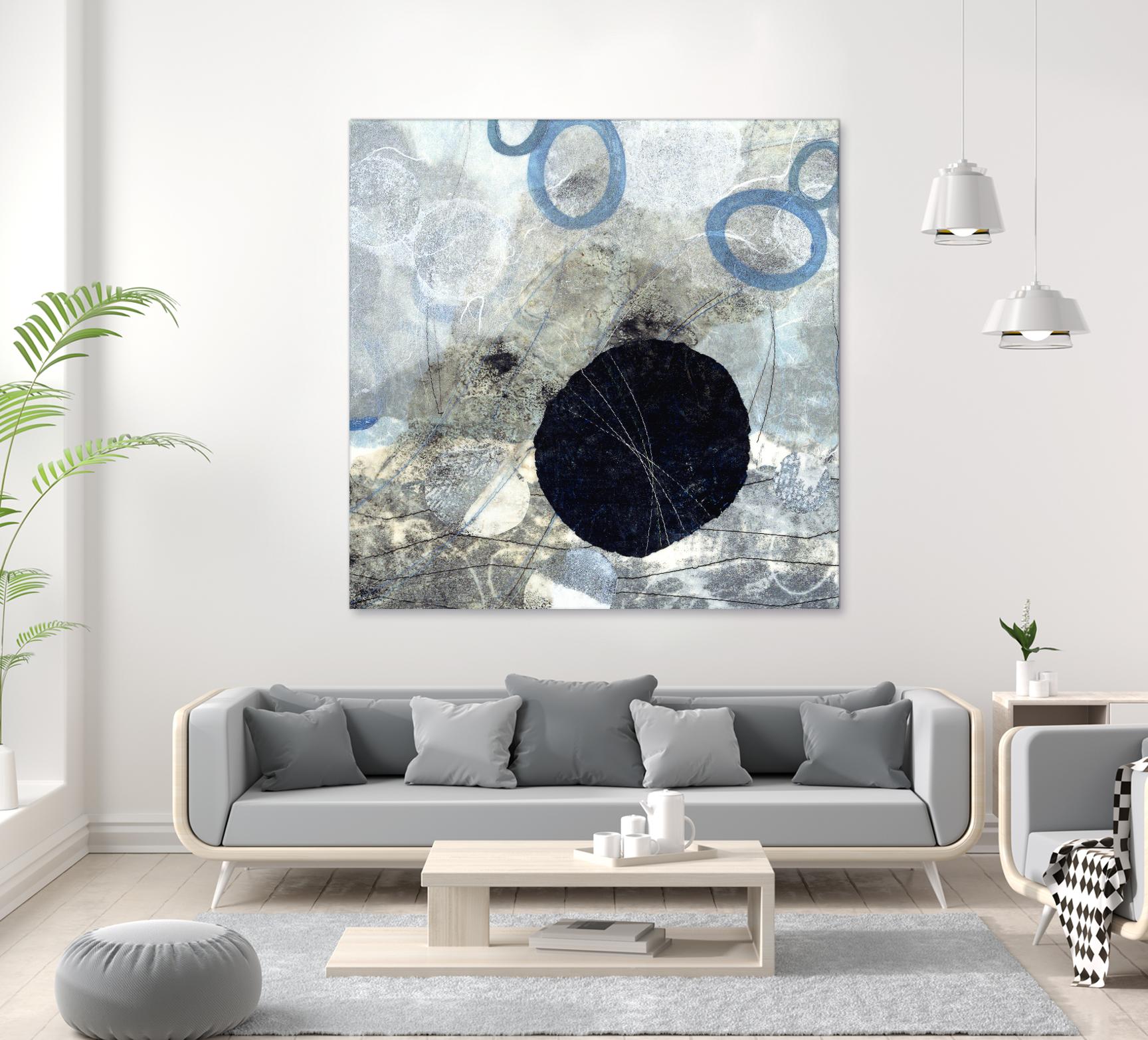 Pathways II: Crash by David Owen Hastings on GIANT ART - blue abstract