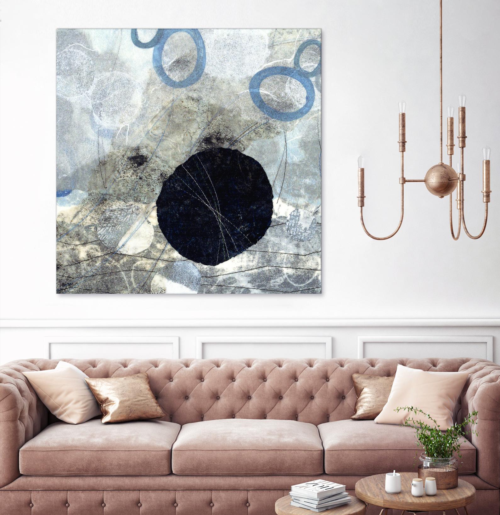 Pathways II: Crash by David Owen Hastings on GIANT ART - blue abstract