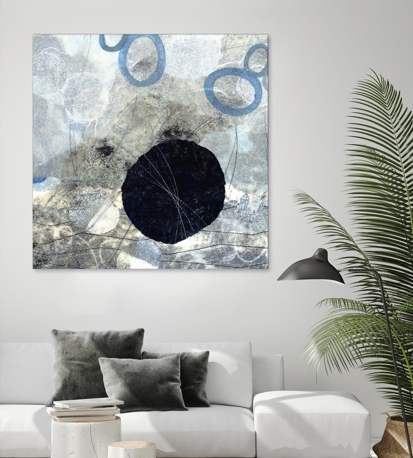 Pathways II: Crash by David Owen Hastings on GIANT ART - blue abstract