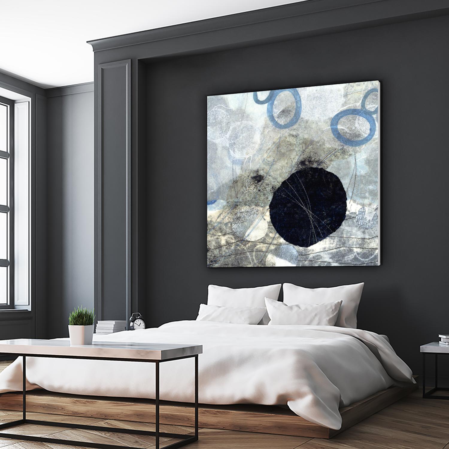 Pathways II: Crash by David Owen Hastings on GIANT ART - blue abstract