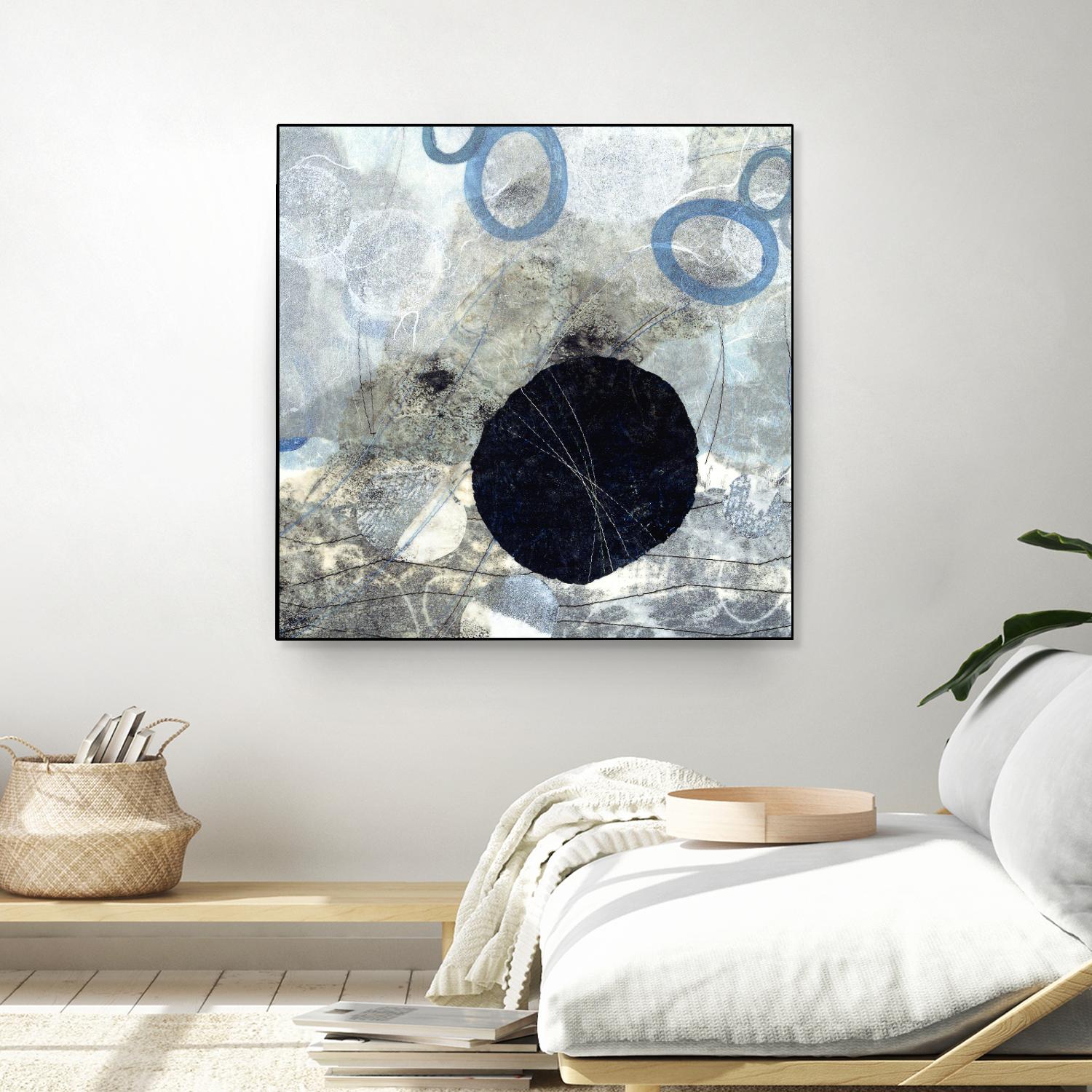 Pathways II: Crash by David Owen Hastings on GIANT ART - blue abstract