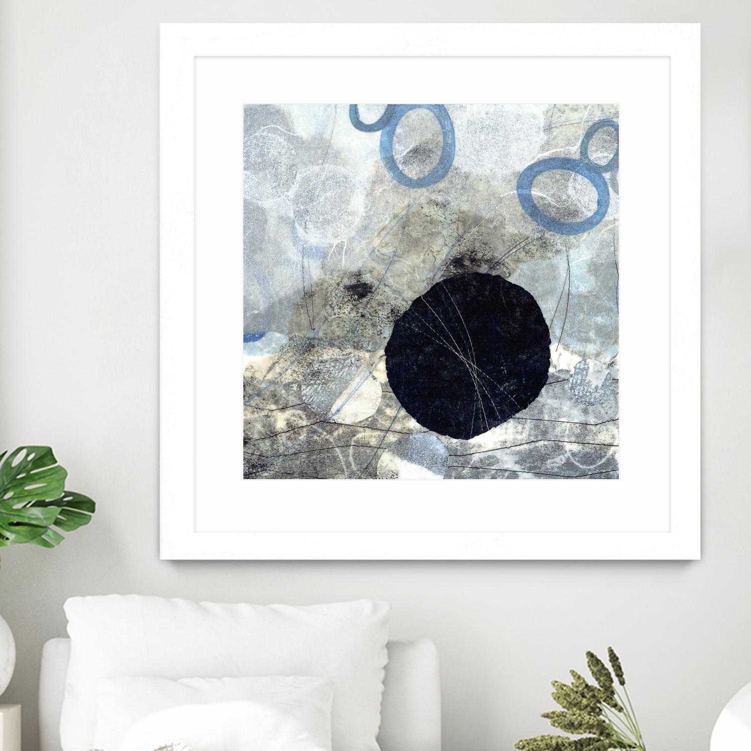 Pathways II: Crash by David Owen Hastings on GIANT ART - blue abstract