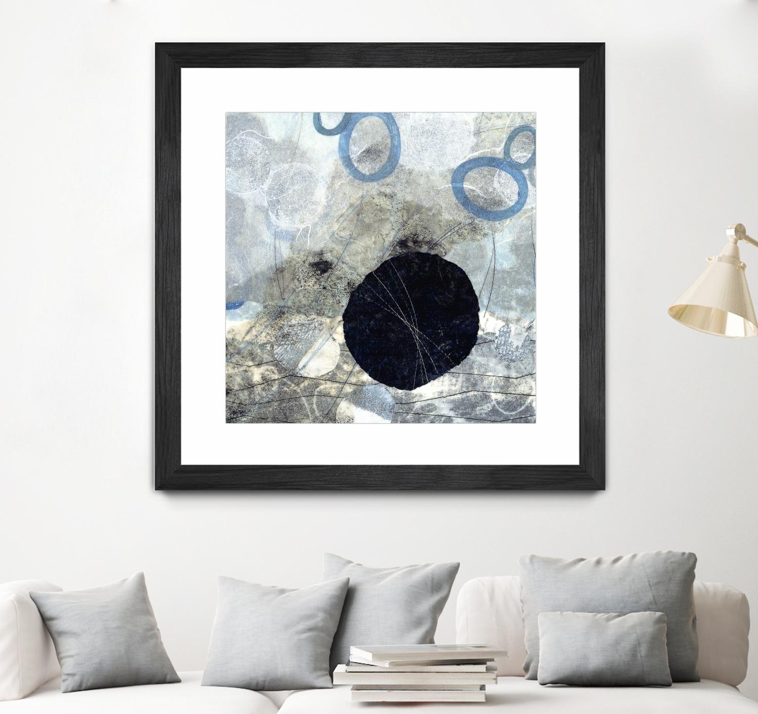 Pathways II: Crash by David Owen Hastings on GIANT ART - blue abstract