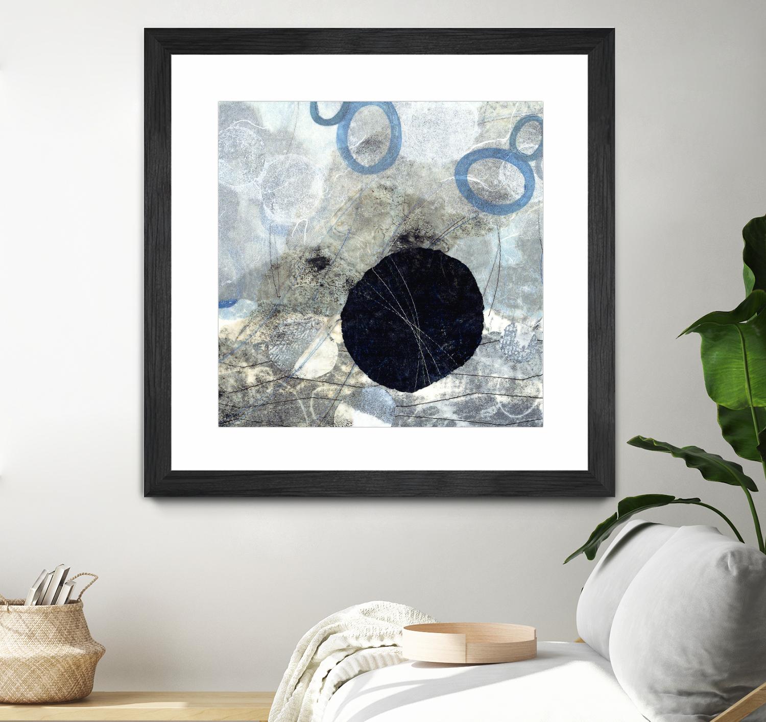 Pathways II: Crash by David Owen Hastings on GIANT ART - blue abstract