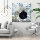 Pathways II: Crash by David Owen Hastings on GIANT ART - blue abstract