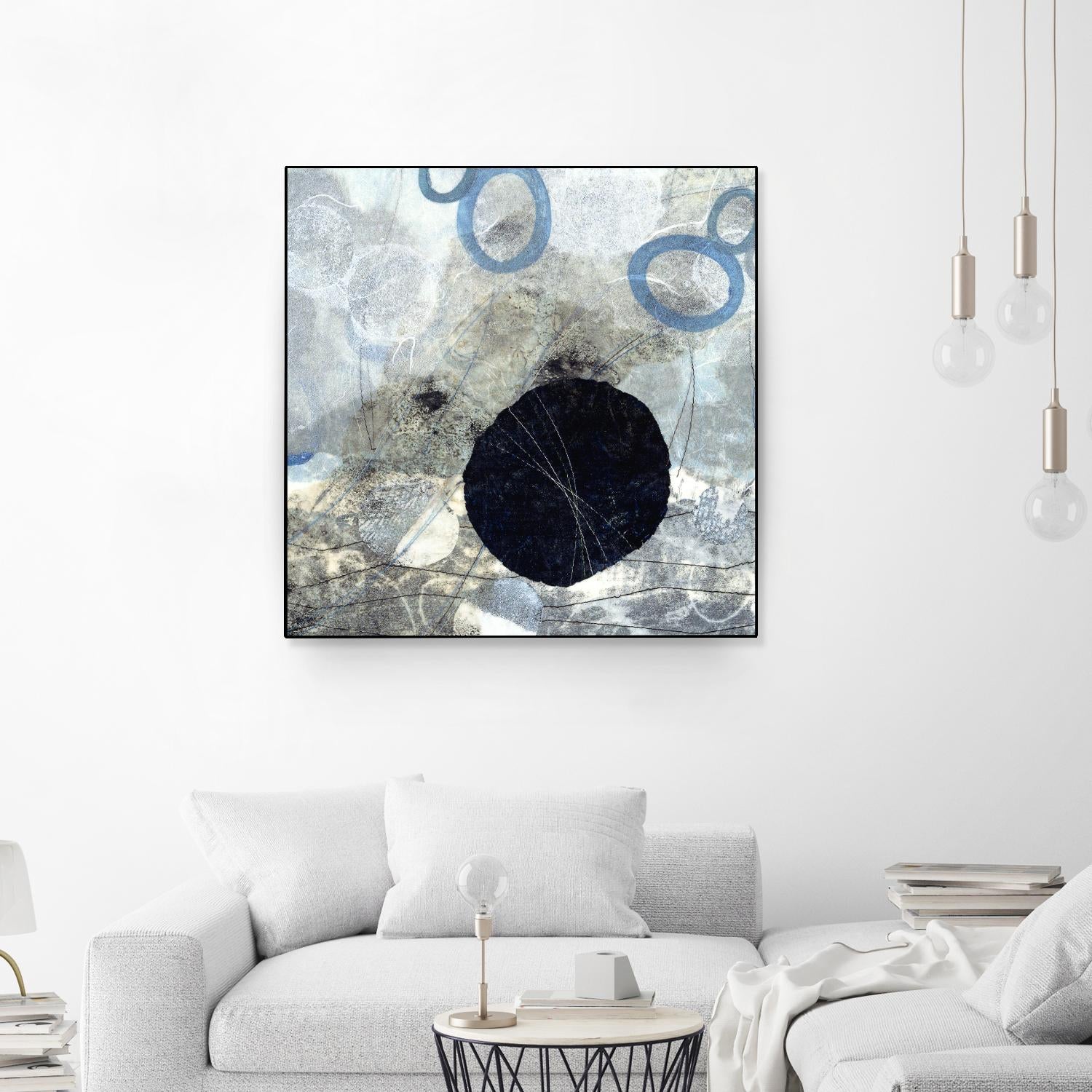 Pathways II: Crash by David Owen Hastings on GIANT ART - blue abstract