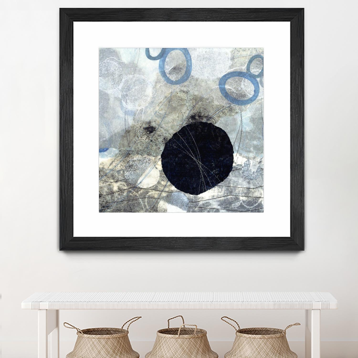 Pathways II: Crash by David Owen Hastings on GIANT ART - blue abstract