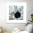 Pathways II: Crash by David Owen Hastings on GIANT ART - blue abstract