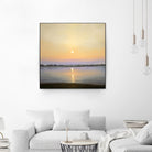 River Sunset by Matthew Hasty on GIANT ART - yellow landscape