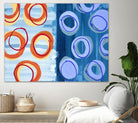 Pacific by Lee Crew on GIANT ART - orange abstract