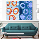 Pacific by Lee Crew on GIANT ART - orange abstract