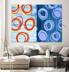 Pacific by Lee Crew on GIANT ART - orange abstract