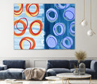 Pacific by Lee Crew on GIANT ART - orange abstract