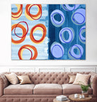 Pacific by Lee Crew on GIANT ART - orange abstract