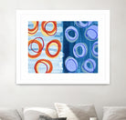Pacific by Lee Crew on GIANT ART - orange abstract