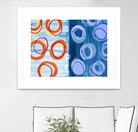 Pacific by Lee Crew on GIANT ART - orange abstract