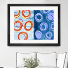 Pacific by Lee Crew on GIANT ART - orange abstract