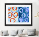 Pacific by Lee Crew on GIANT ART - orange abstract