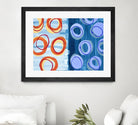 Pacific by Lee Crew on GIANT ART - orange abstract