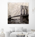 Bridges of Old by John Douglas on GIANT ART - beige city scene
