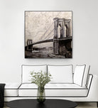 Bridges of Old by John Douglas on GIANT ART - beige city scene