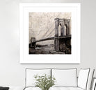Bridges of Old by John Douglas on GIANT ART - beige city scene