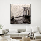 Bridges of Old by John Douglas on GIANT ART - beige city scene