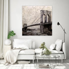 Bridges of Old by John Douglas on GIANT ART - beige city scene