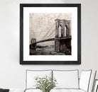 Bridges of Old by John Douglas on GIANT ART - beige city scene
