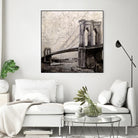 Bridges of Old by John Douglas on GIANT ART - beige city scene
