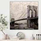 Bridges of Old by John Douglas on GIANT ART - beige city scene