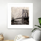Bridges of Old by John Douglas on GIANT ART - beige city scene