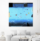 Reflector 1 by David Dauncey on GIANT ART - black abstract