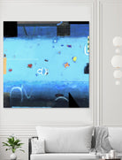 Reflector 1 by David Dauncey on GIANT ART - black abstract