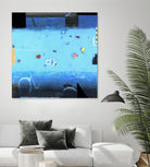 Reflector 1 by David Dauncey on GIANT ART - black abstract