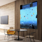 Reflector 1 by David Dauncey on GIANT ART - black abstract