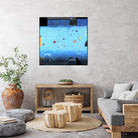 Reflector 1 by David Dauncey on GIANT ART - black abstract