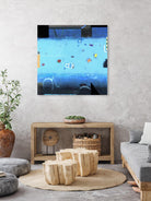 Reflector 1 by David Dauncey on GIANT ART - black abstract