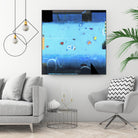 Reflector 1 by David Dauncey on GIANT ART - black abstract