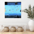 Reflector 1 by David Dauncey on GIANT ART - black abstract