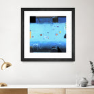 Reflector 1 by David Dauncey on GIANT ART - black abstract