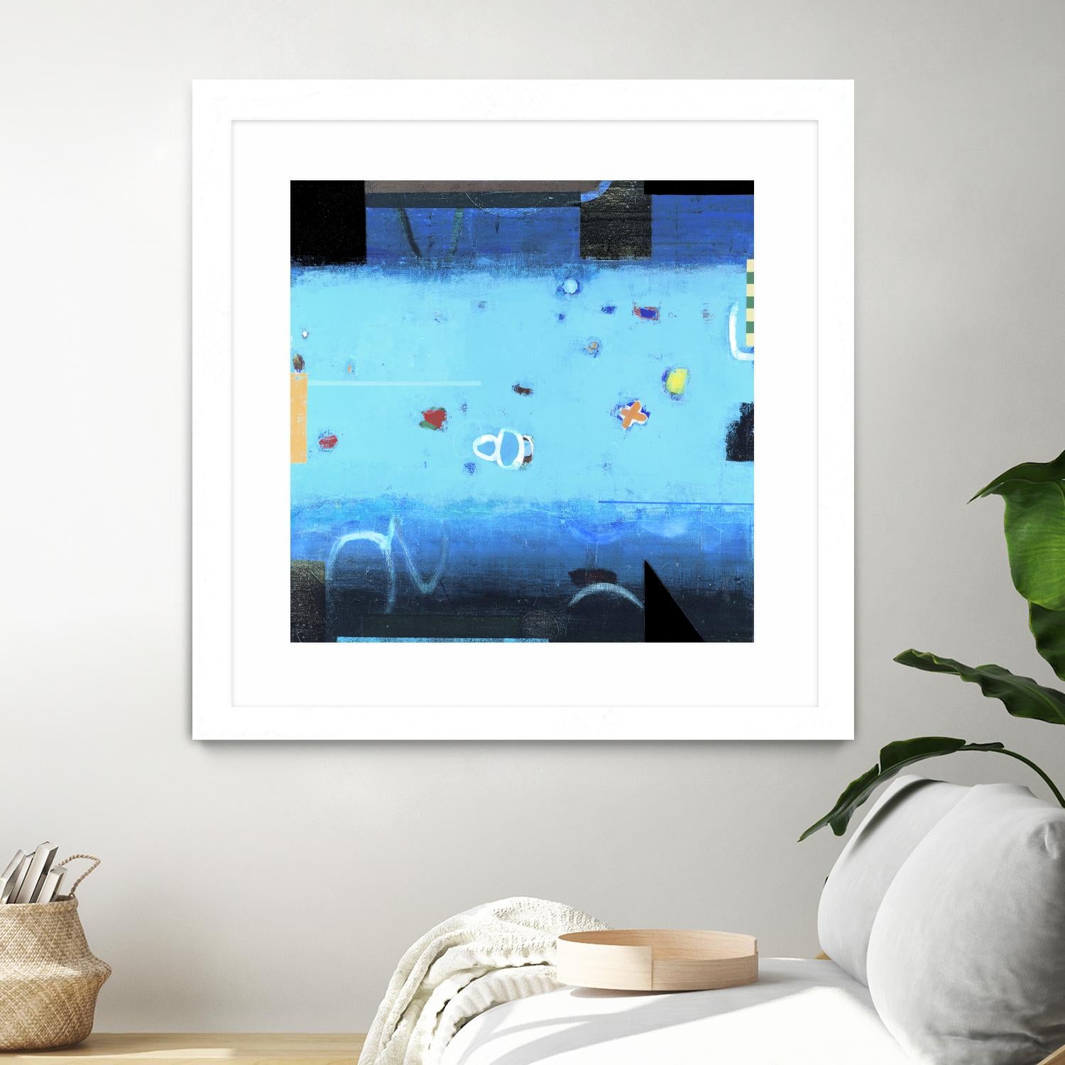 Reflector 1 by David Dauncey on GIANT ART - black abstract