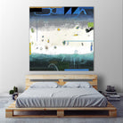 Balm 1 by David Dauncey on GIANT ART - blue abstract