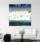 Balm 1 by David Dauncey on GIANT ART - blue abstract