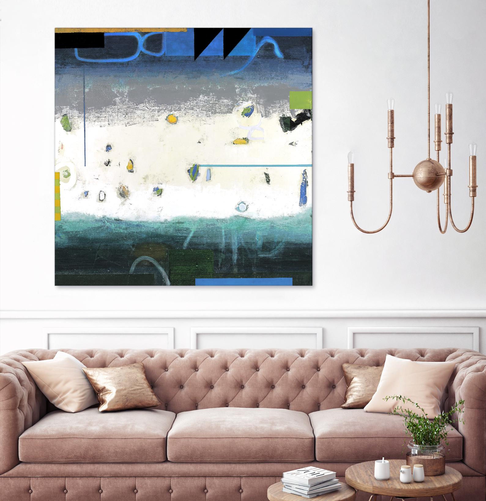 Balm 1 by David Dauncey on GIANT ART - blue abstract