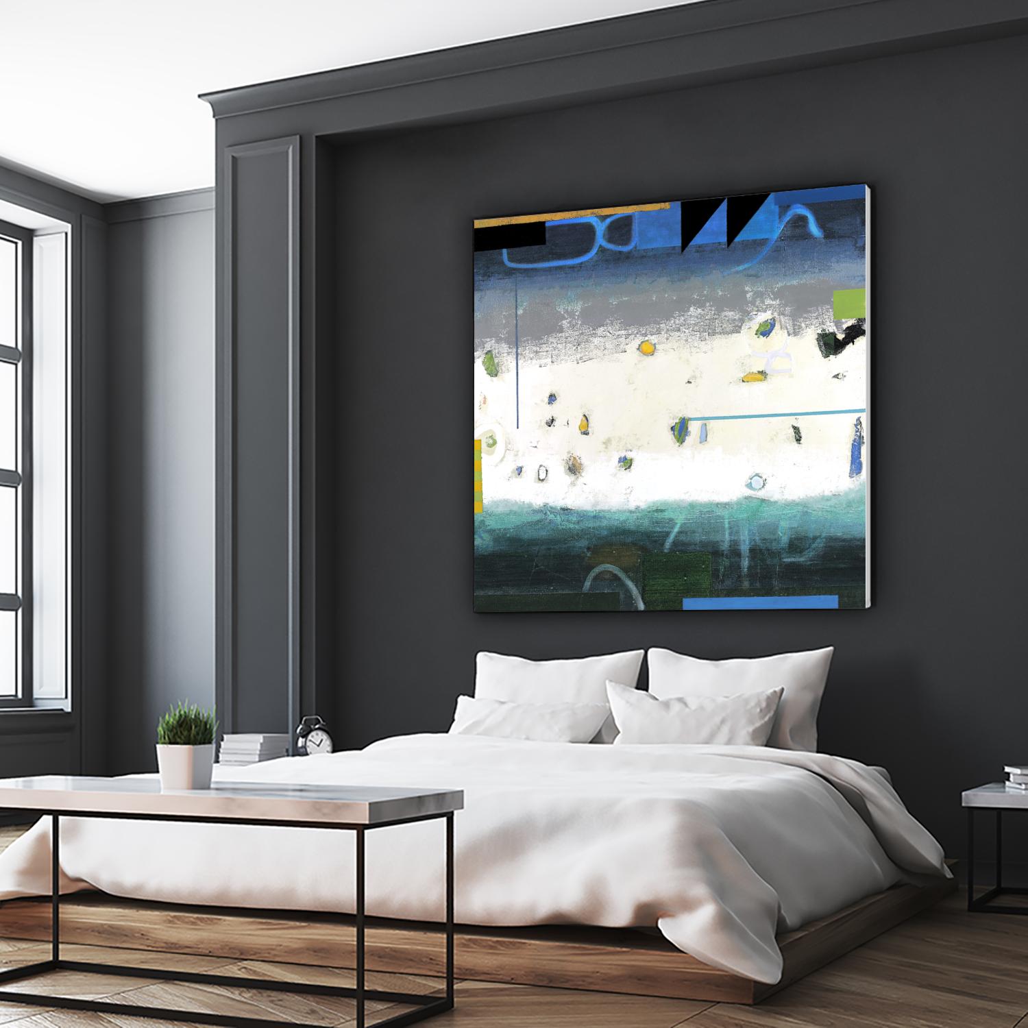 Balm 1 by David Dauncey on GIANT ART - blue abstract