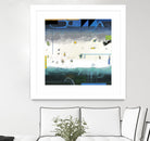 Balm 1 by David Dauncey on GIANT ART - blue abstract