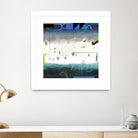 Balm 1 by David Dauncey on GIANT ART - blue abstract