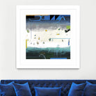 Balm 1 by David Dauncey on GIANT ART - blue abstract